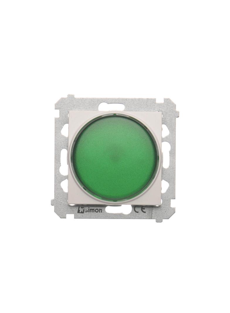 Simon 54 Sygnalizator świetlny LED – światło zielone 230V biały