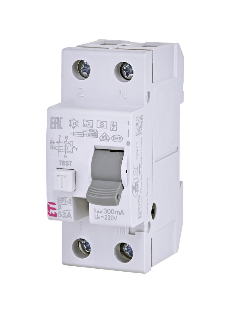EFI-2 A S 63/0.3 Wyłącznik  różnicowoprądowy - selektywny