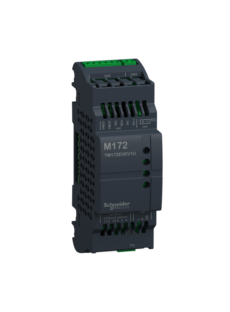 Modicon M172, jednostka rozszerzeń dla pojedynczego zaworu, unipolarna, rozszerzenie magistrali CAN,