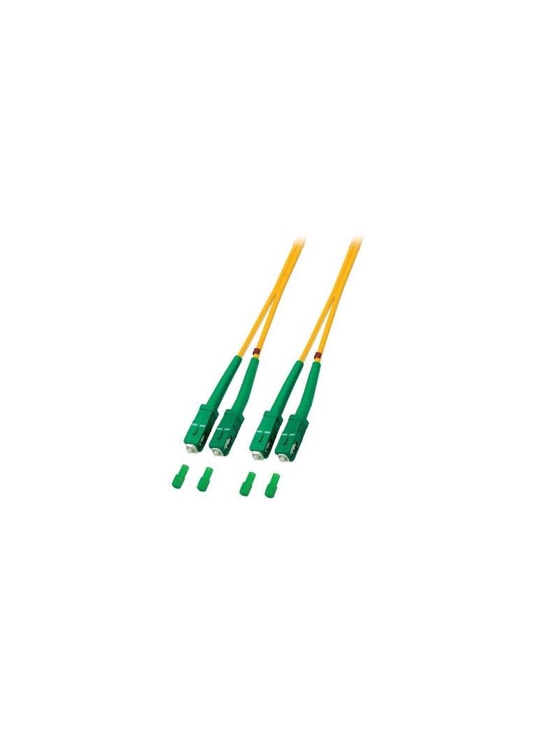 Patchcord SM, 9/125, SC/APC-SC/APC duplex dł. 7,5m
