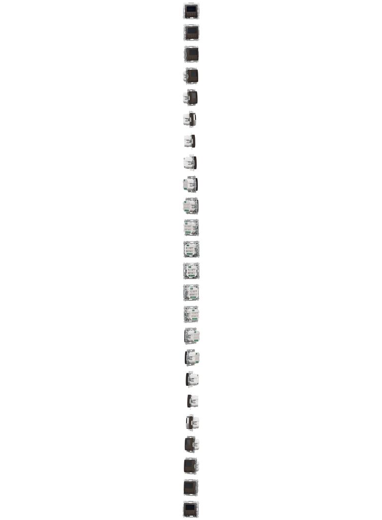Simon 54 WMDR-17xxx1-046 Termostat programowalny z wyświetlaczem z wew/zewn czujnikiem