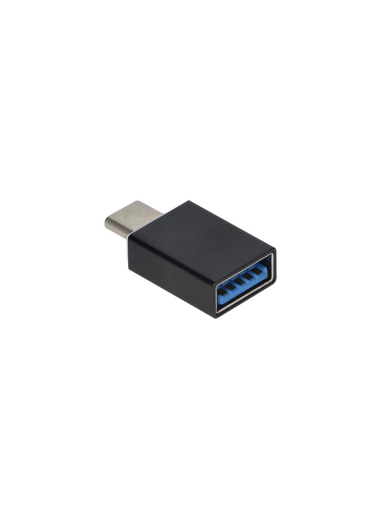 Gniazdo meblowe O6cm wpuszane w blat z ładowarką USB z gniazdem typu C i przejściówką USB C-A oraz z OR-GM-9018 ORNO