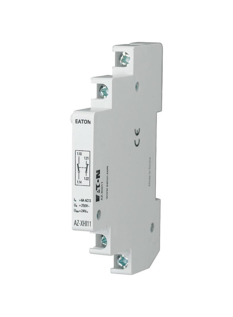AZ-XHI11 Styk pomocniczy do serii wyłączników nadprądowych AZ 1zw + 1rozw szer. 0,5 MU 212067 EATON