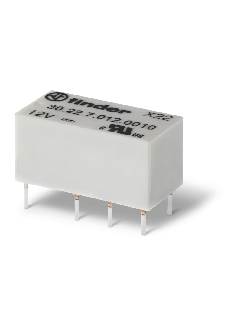 Przekeźnik subminiaturowy DIL 2 P; 2A; 12V DC; do PCB, 30.22.7.012.0010