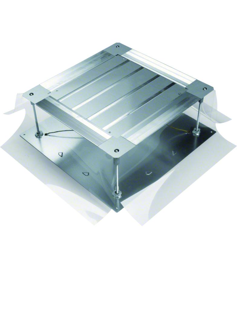 tehalit.UK Uniwersalna puszka podłogowa na płycie rozmiar 2 165-215mm stal UDB2165215 HAGER