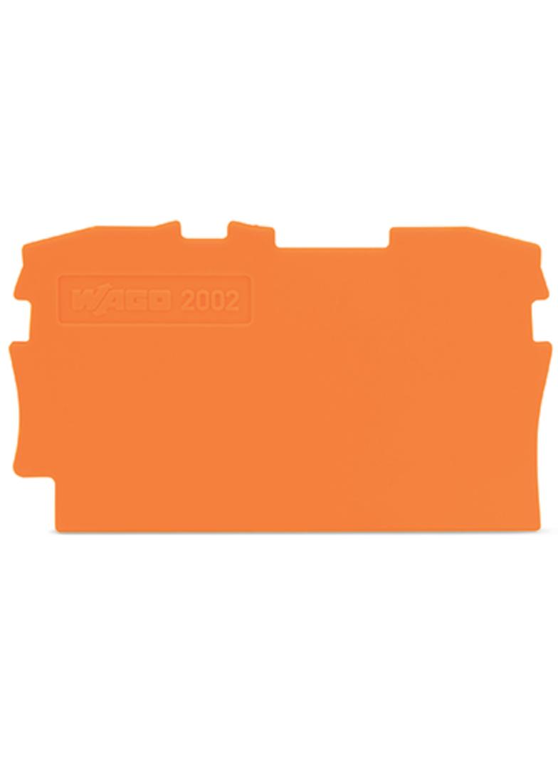 Ścianka końcowa pomarańczowa TOPJOBS 2002‑1292 /25szt./ WAGO