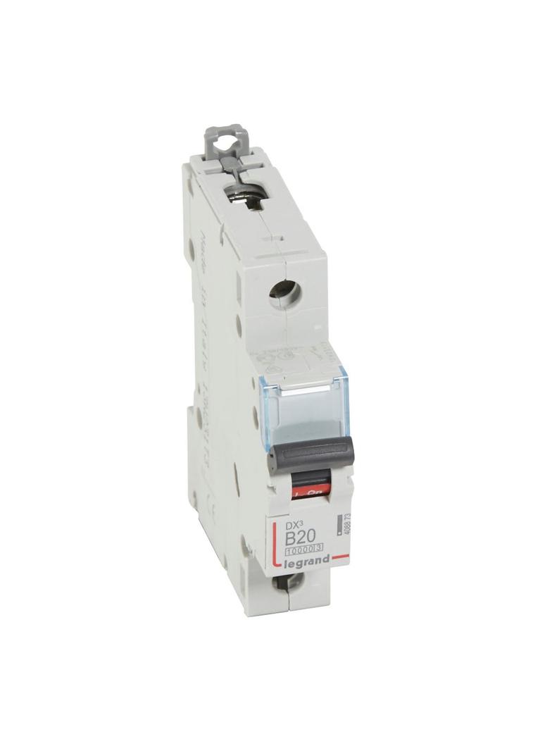 WYŁĄCZNIK NADPRĄDOWY S 311 1P B 20A 10000A SERII DX3, Legrand