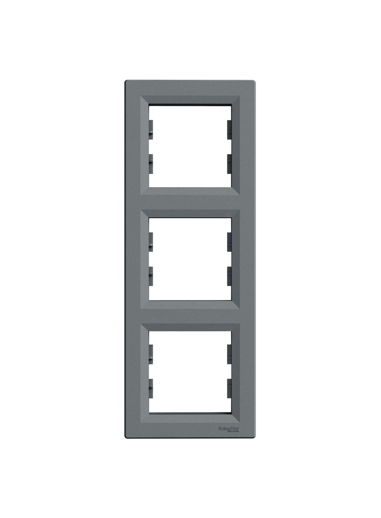 Asfora, ramka 3-krotna, pionowa, stal