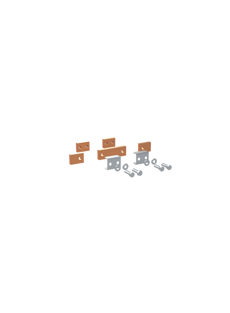 ZX2348 Szyna miedziana 30x10mm szerokość 1PW 250mm V1, A2 (do samodzielnego montażu)