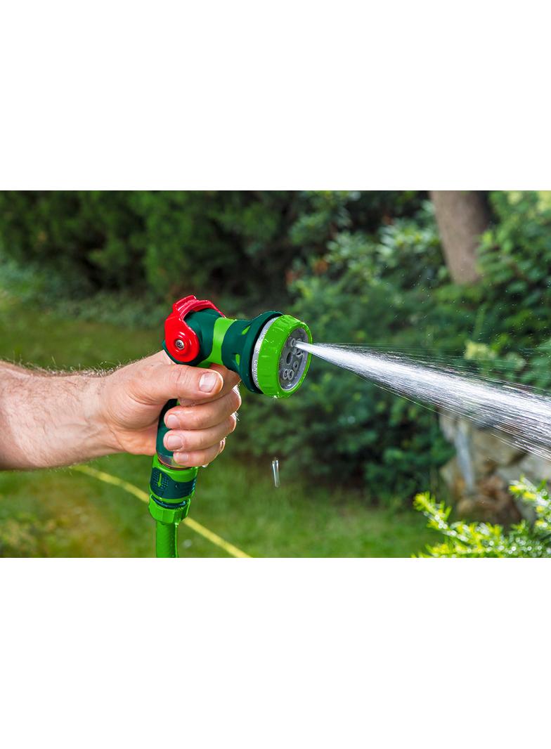 Zraszacz pistoletowy 8-funkcyjny z płynna regulacją strumienia