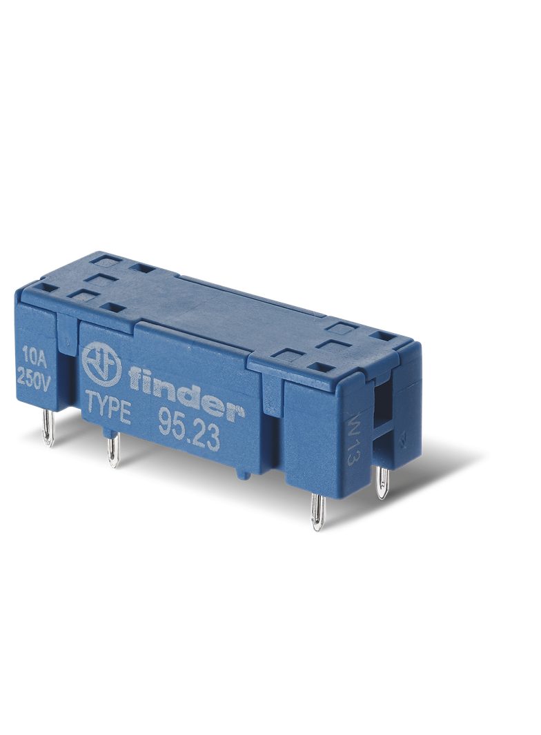 Gniazdo do przekaźników serii 43.41; PCB