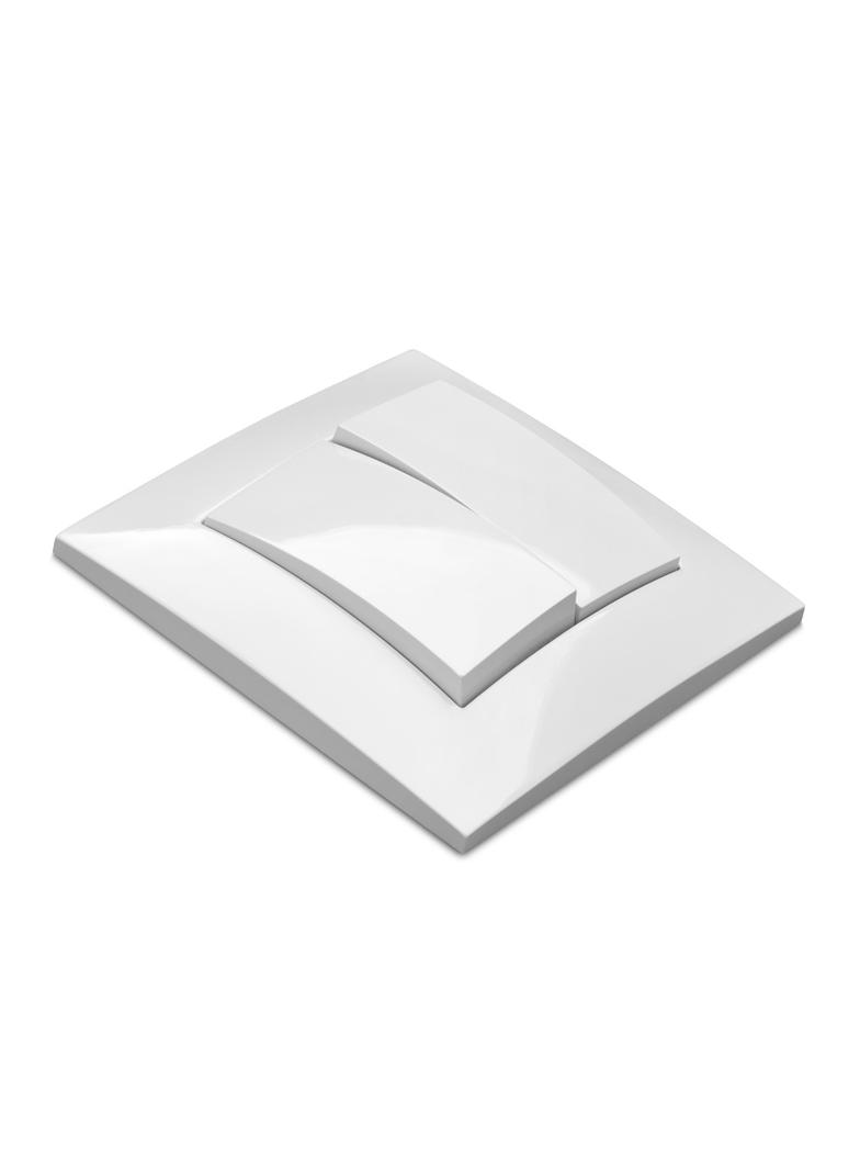 CARLA łącznik świecznikowy biały