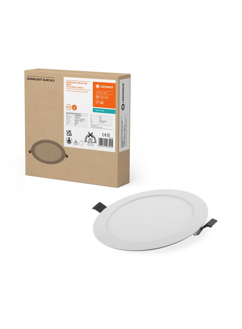 Oprawa DOWNLIGHT SLIM ALU DN180 17W 4000K WT