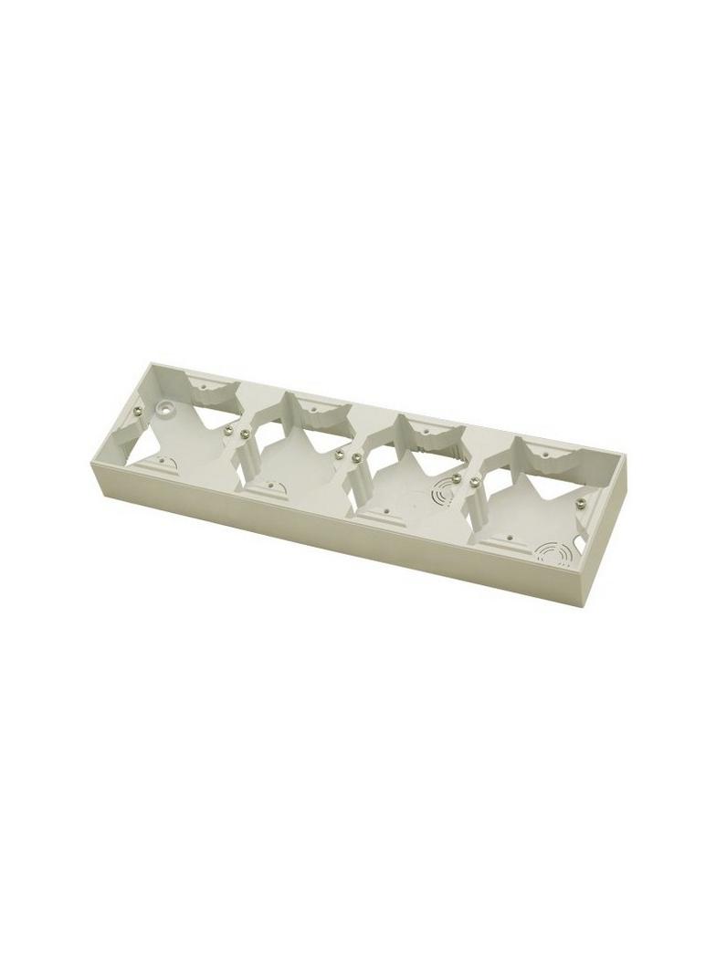 ARIA Puszka instalacyjna poczwórna - kolor ecru