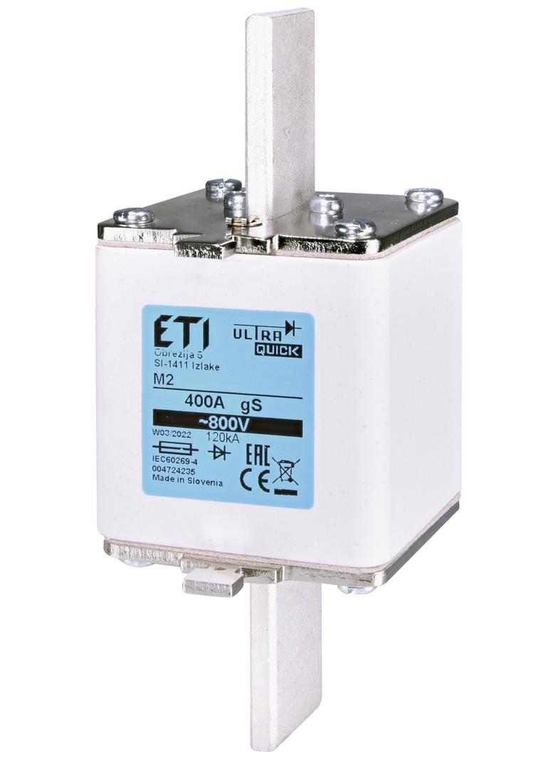 M2 gS 350A/800V Wkładka topikowa ultraszybka - 800V