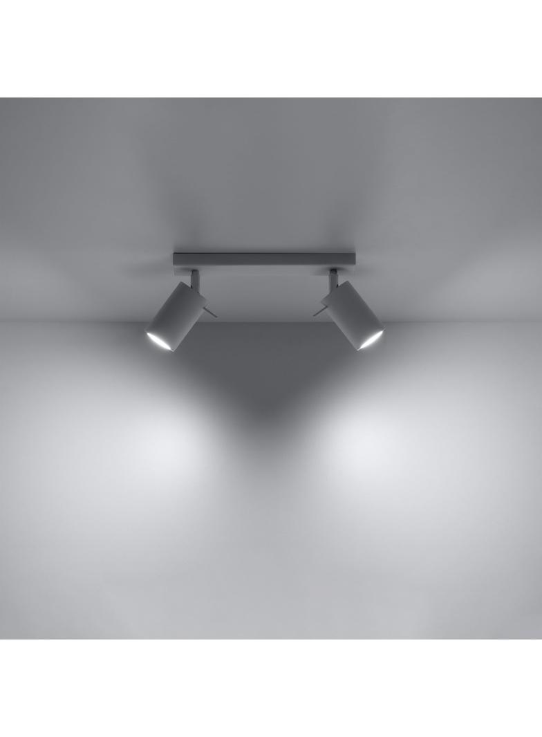 Plafon RING 2 biały