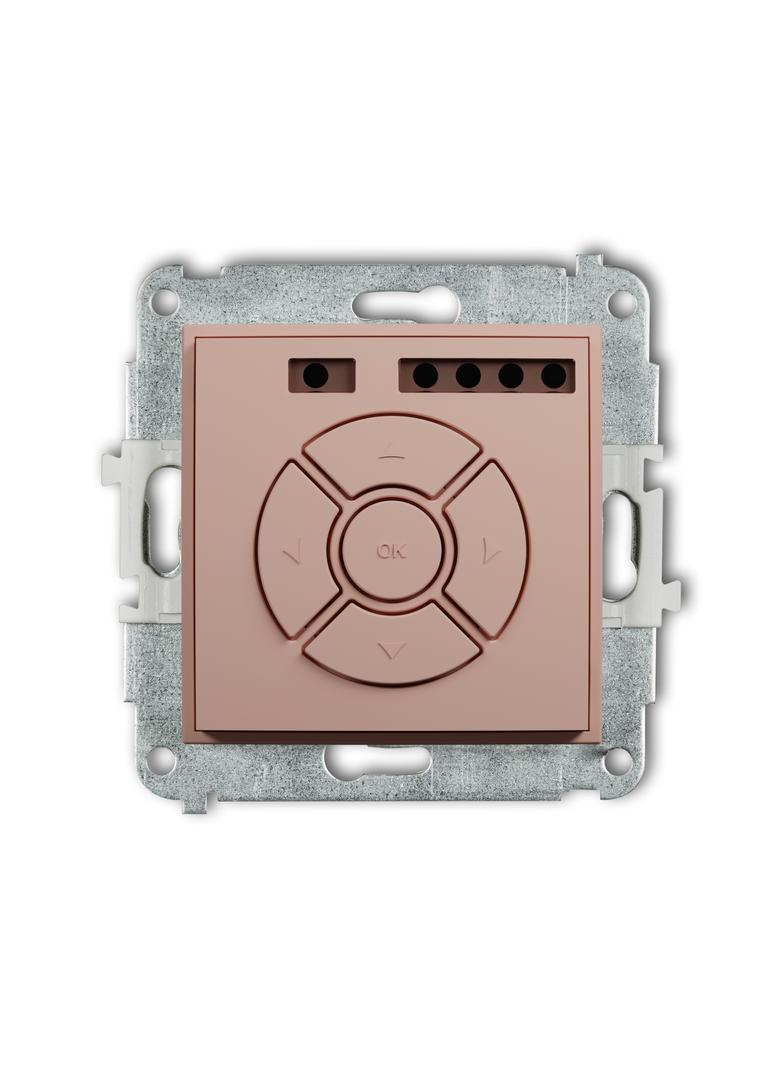 MINI Elektroniczny sterownik rolety (przycisk strefowy) łososiowy 62MSR-5 KARLIK