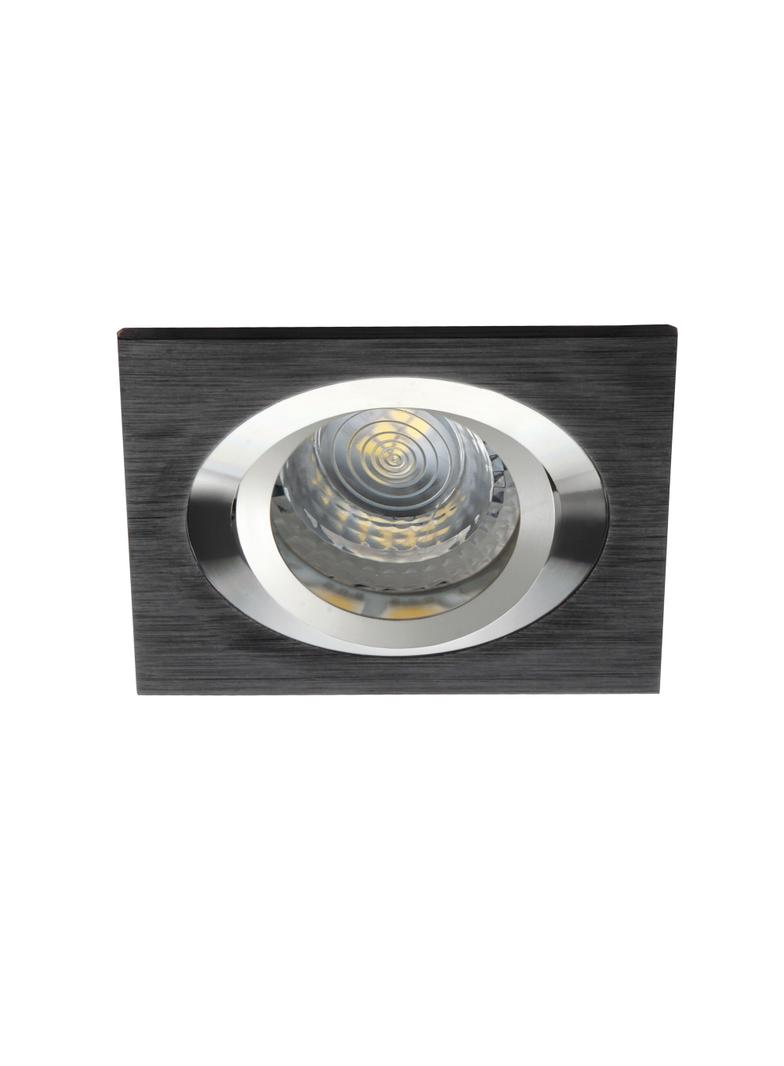 Oprawa punktowa 1x50W GX5,3 IIIkl. 12V IP20 SEIDY CT-DTL50-B kwadratowa czarna 18289 KANLUX
