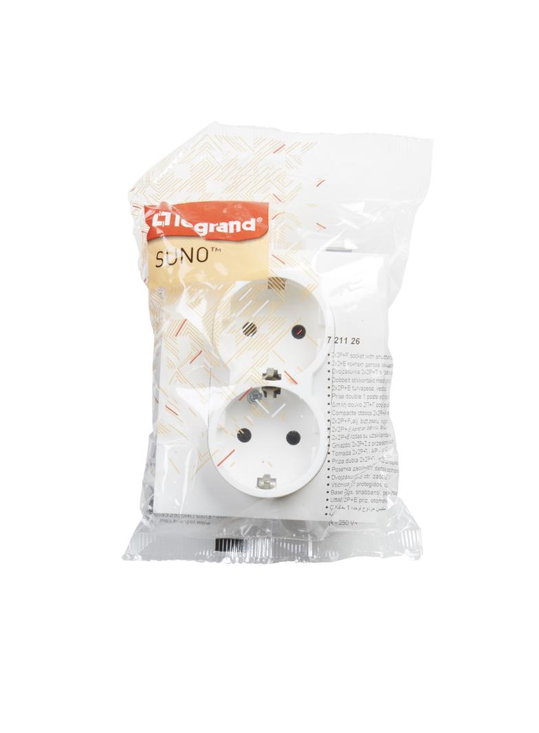 Suno Gniazdo Usb Typa + C 5V 3 A Aluminium 721330 721126 LEGRAND