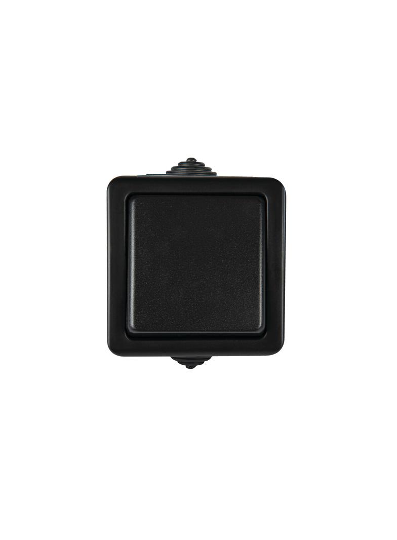 TEKNO Łącznik schodowy 250V czarny IP54 27354 KANLUX