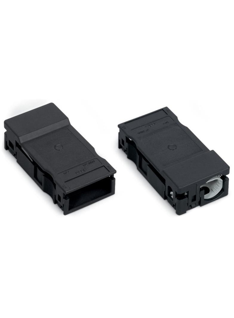 obudowa odciążająca przewody czarna