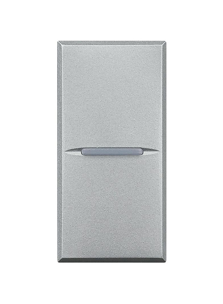 AXOLUTE - ŁĄCZNIK KRZYŻOWY 1 MODUŁ AXIAL ALUMINIUM, Bticino