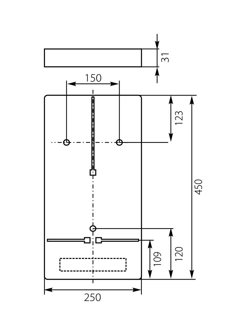 Tablica licznikowa T-3F-b/z-100A 10.3 OPATÓWEK