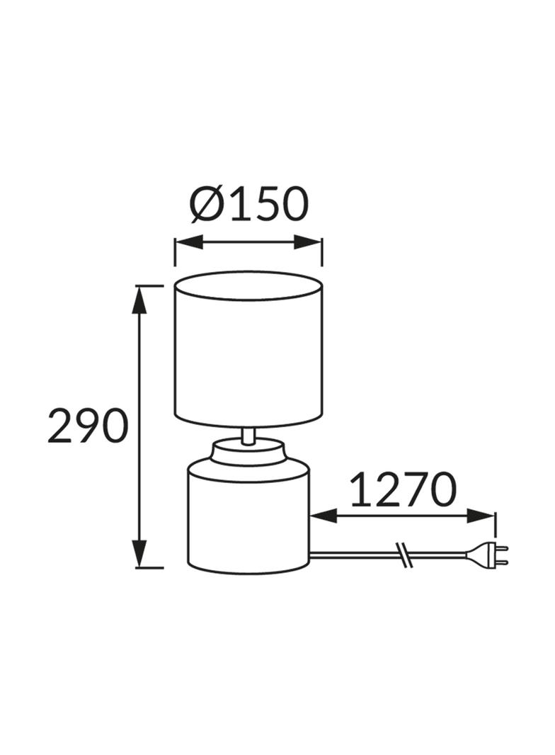 Lampka stołowa HELENA E14 WHITE