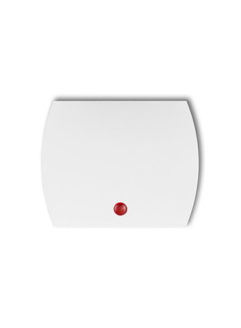 Klawisz z oczkiem do łączników serii TREND i LOGO biały