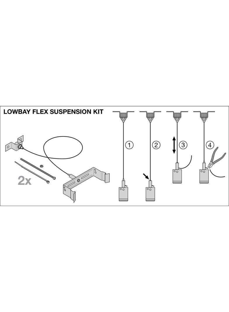 Oprawa LOW BAY FLEX SUSPENSION KIT