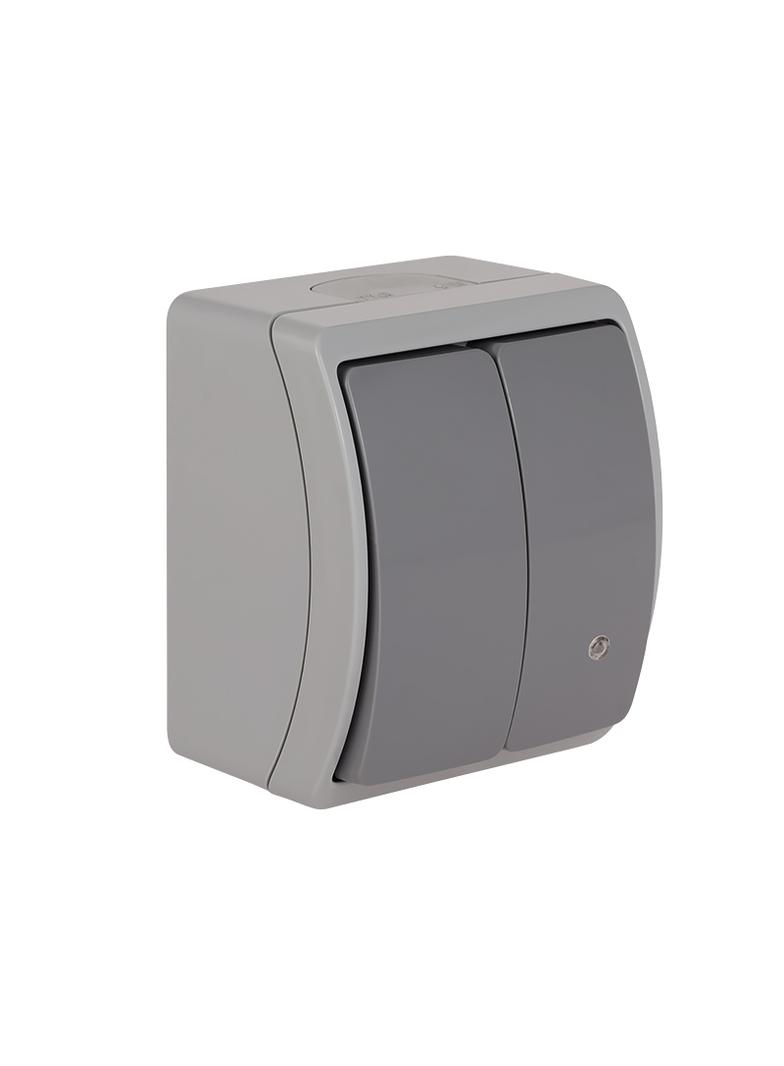 VW-2L Koala Łącznik świecznikowy podświetlany n/t IP44 popiel/grafit VW 152-58 61.320 OPATÓWEK