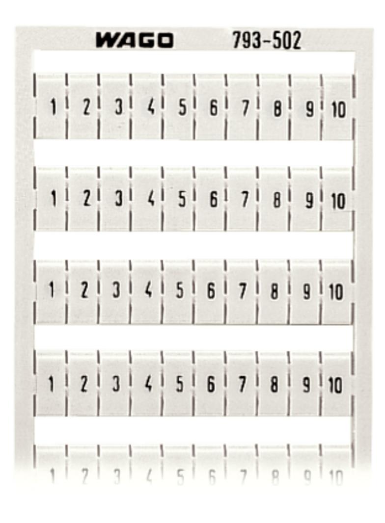oznaczniki WMB 10 x 1...10