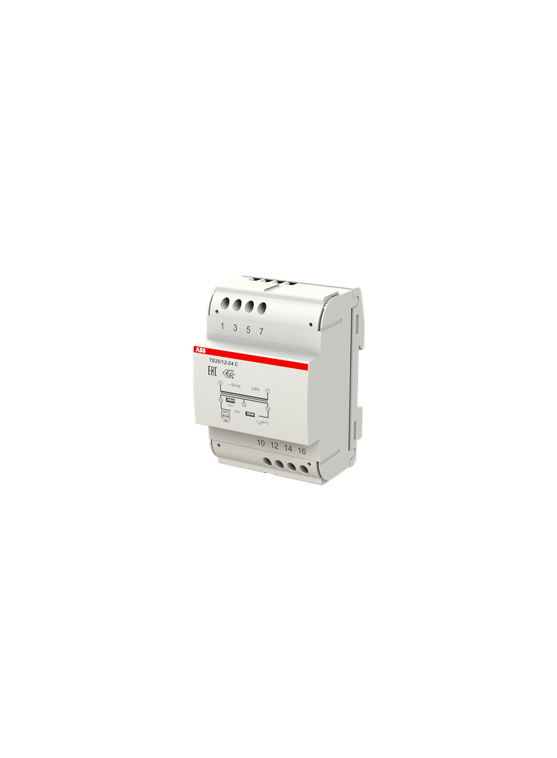 TS25/12-24C transformator z bezpieczną izolacją 12-24V