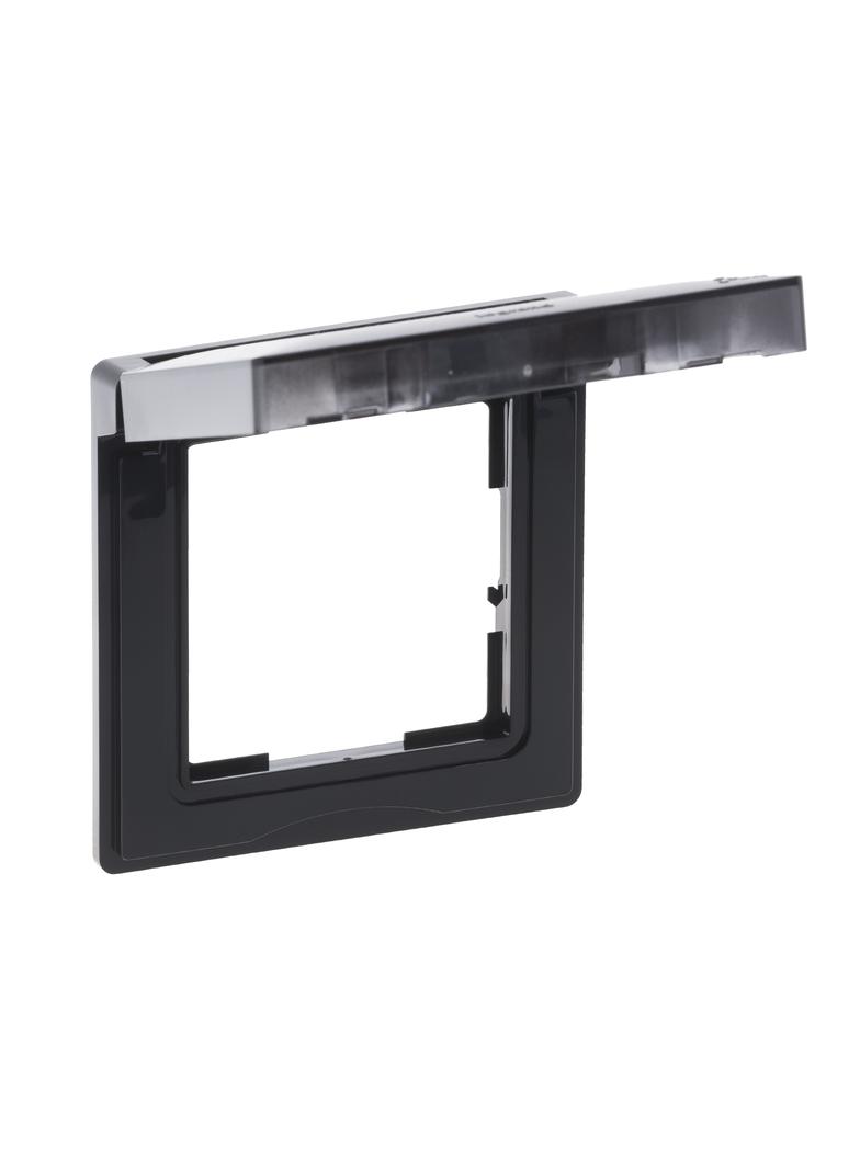 Suno Ramka Pojedyncza Szczelna IP44 Czarny 721444 LEGRAND