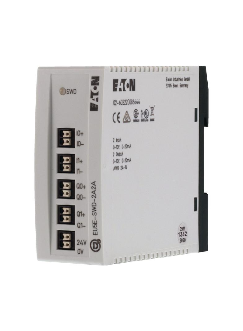 EU5E-SWD-2A2A Moduł 2 wejść i 2 wyjść analogowych 144063 EATON