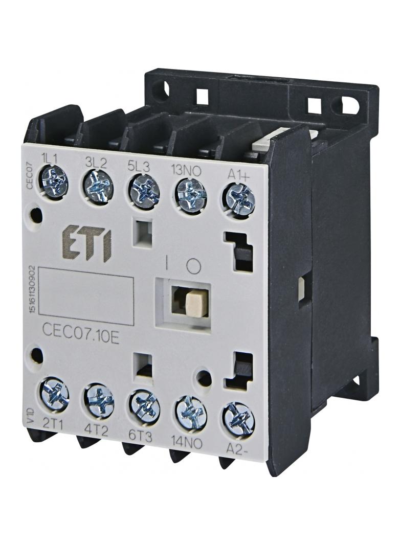 Stycznik silnikowy miniaturowy CEC07.10-24V-50/60HZ 004641050 ETI