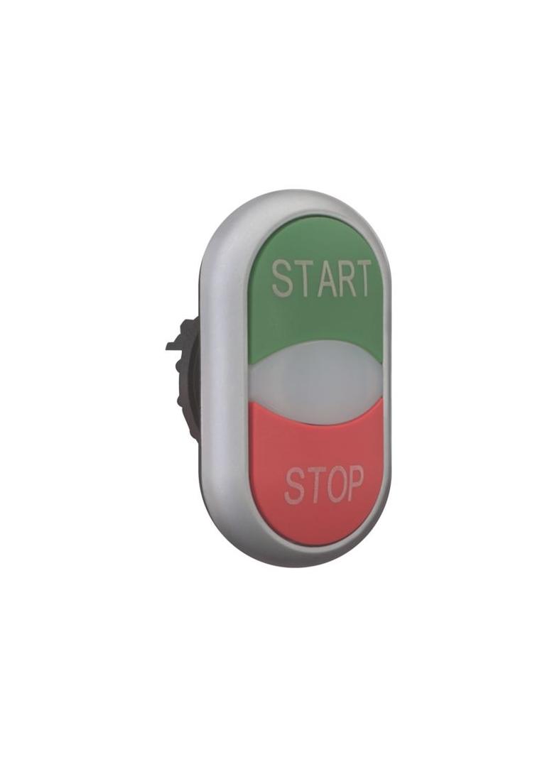 M22-DDL-GR-GB1/GB0 Przycisk podwójny zielony/czerwony /START-STOP/ z samopowrotem i z możliwością po