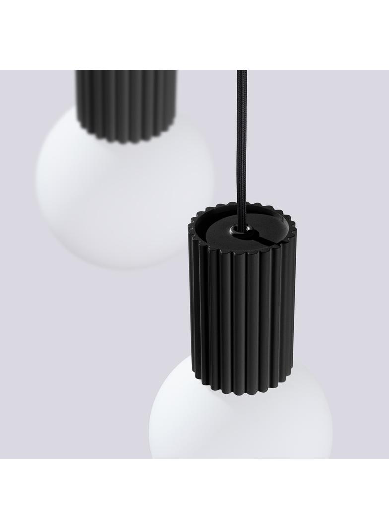Lampa wisząca HALO 3P czarna