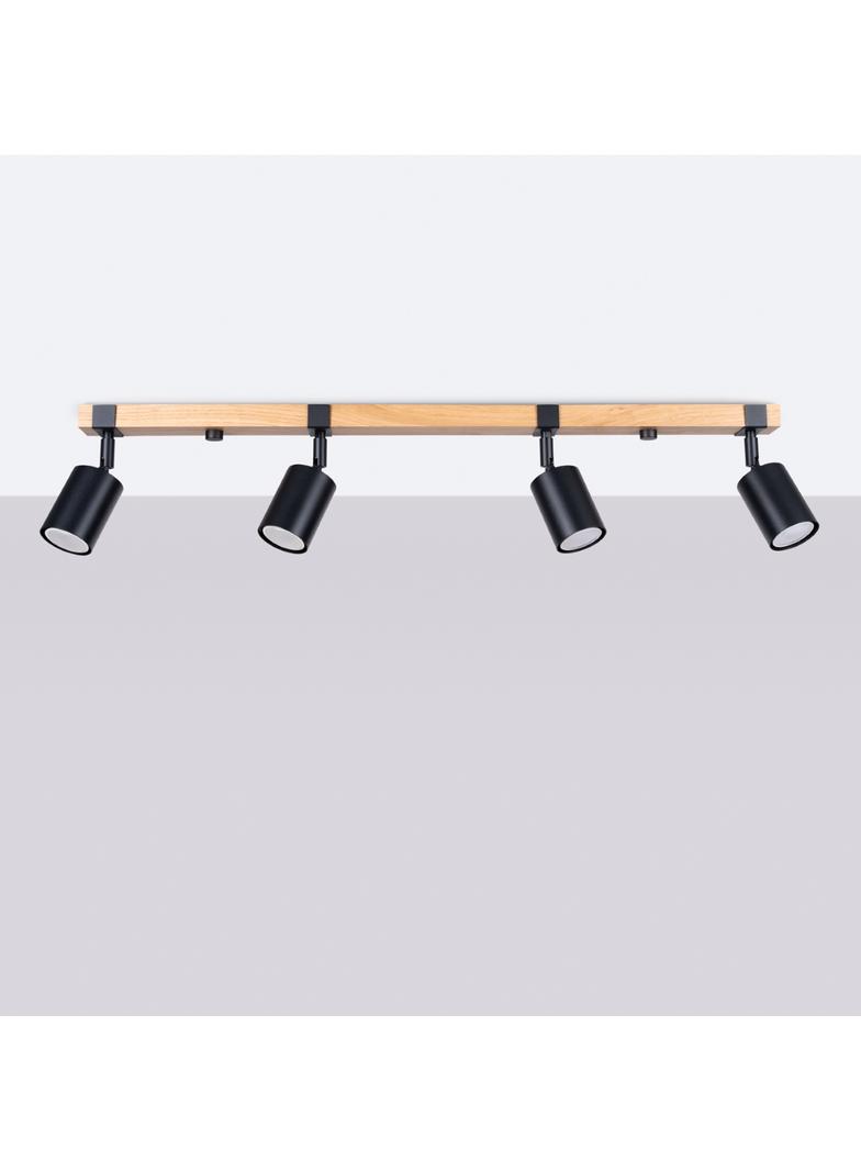 Plafon FAGER 4L czarny