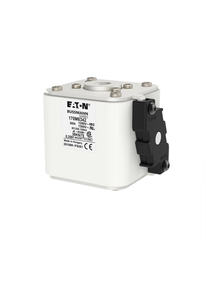 FUSE 500A 1250V 3BKN/75 AR CU Wkładka szybka 500A AC 1250V rozmiar 3 76x92x76 mm aR IEC UL 170M6342