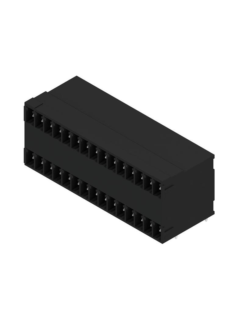 SCD-THR 3.81/30/90G 3.2SN BK BX Wtyki PCB (złącza płyty), 3.81 mm, Liczba biegunów: 30, kąt odejścia: 90° /20szt./ 1973860000 WEIDMÜLLER
