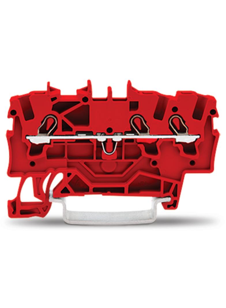 TOPJOBS złączka 3-przewodowa 1,5 mm2 czerwona