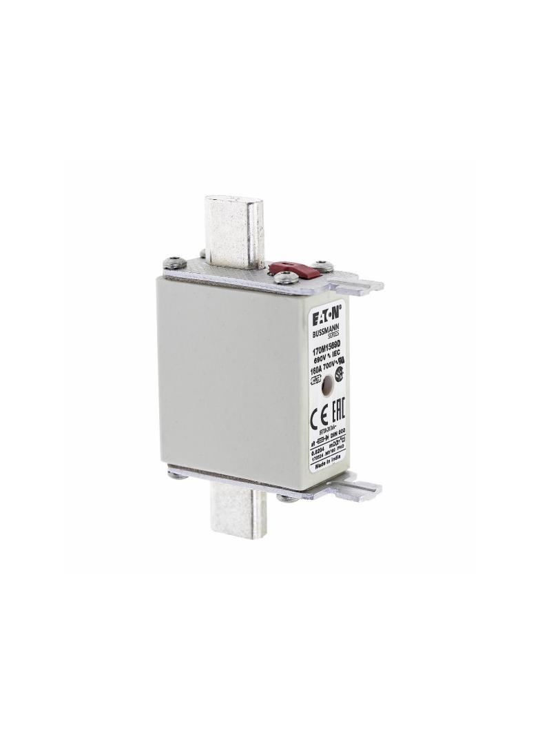 FUSE 160A 690V aR DIN 000 HSDNH Wkładka szybka 160A 690V aR DIN 000 podwójny wskaźnik 170M1569D EATO
