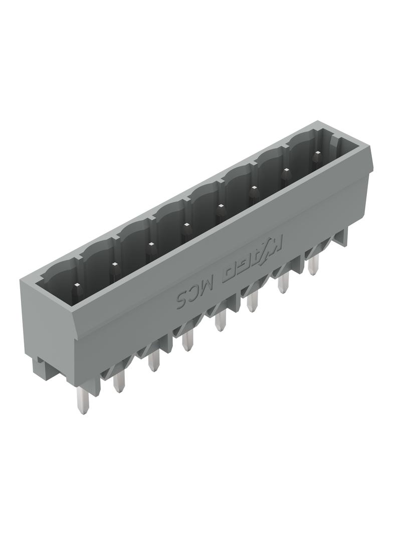 MCS-MIDI Classic wtyk 8-bieg. szary raster 5 mm /100szt./ WAGO
