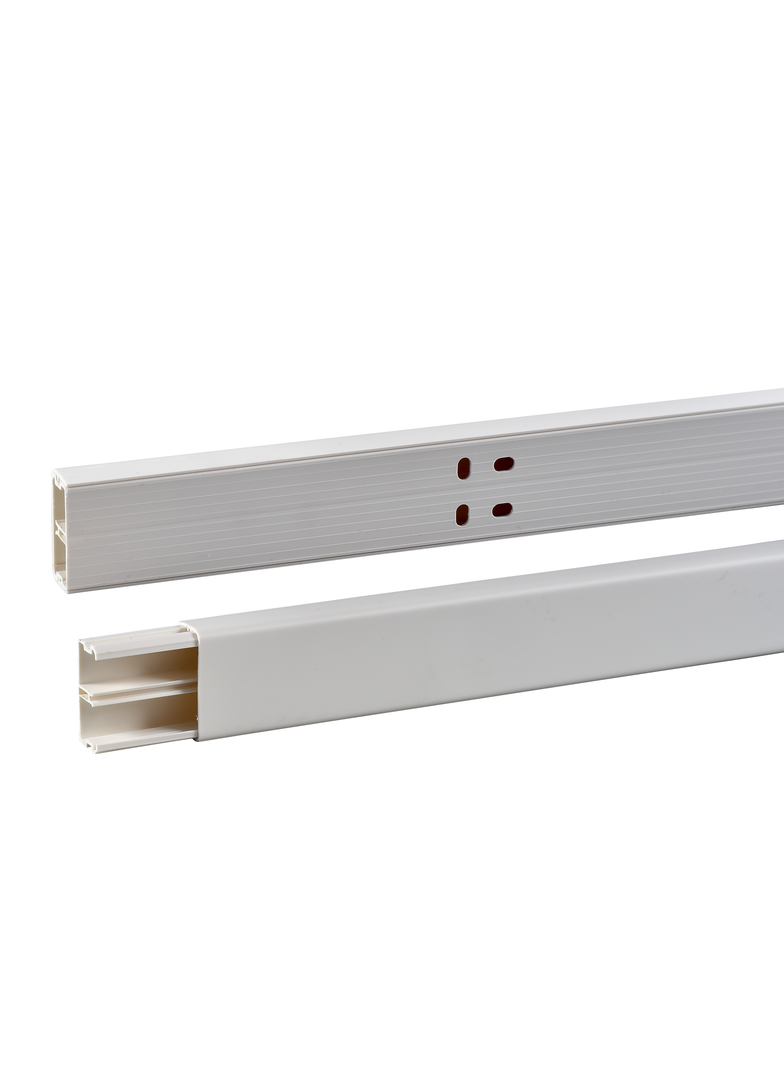 Ultra - mini kanał elektroinstalacyjny - 40 x 17 mm - PCW - biały - 2 m