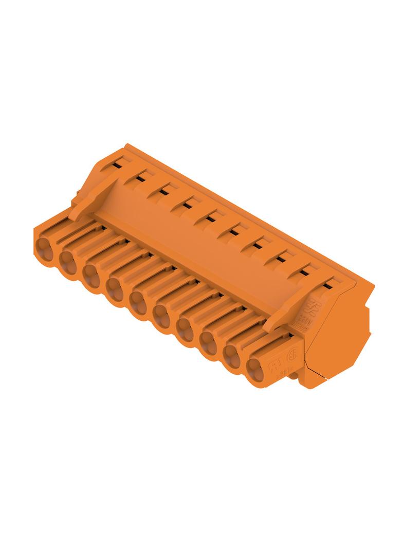 BLZP 5.08HC/10/225BR SN OR BX Wtyk PCB (złącze wiązki), 5.08 mm, Liczba biegunów: 10, Przyłącze z jarzmem /30szt./ 1946910000 WEIDMÜLLER