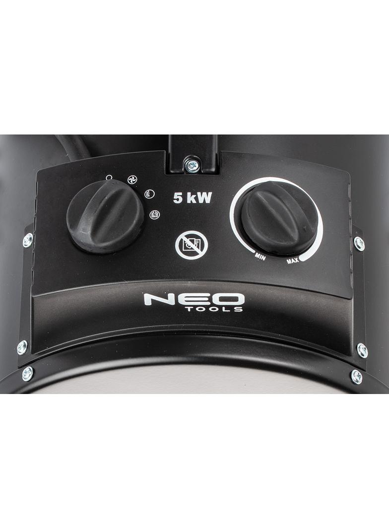 Nagrzewnica elektryczna 5kW przemysł, regulacja ustawienia, IPX4