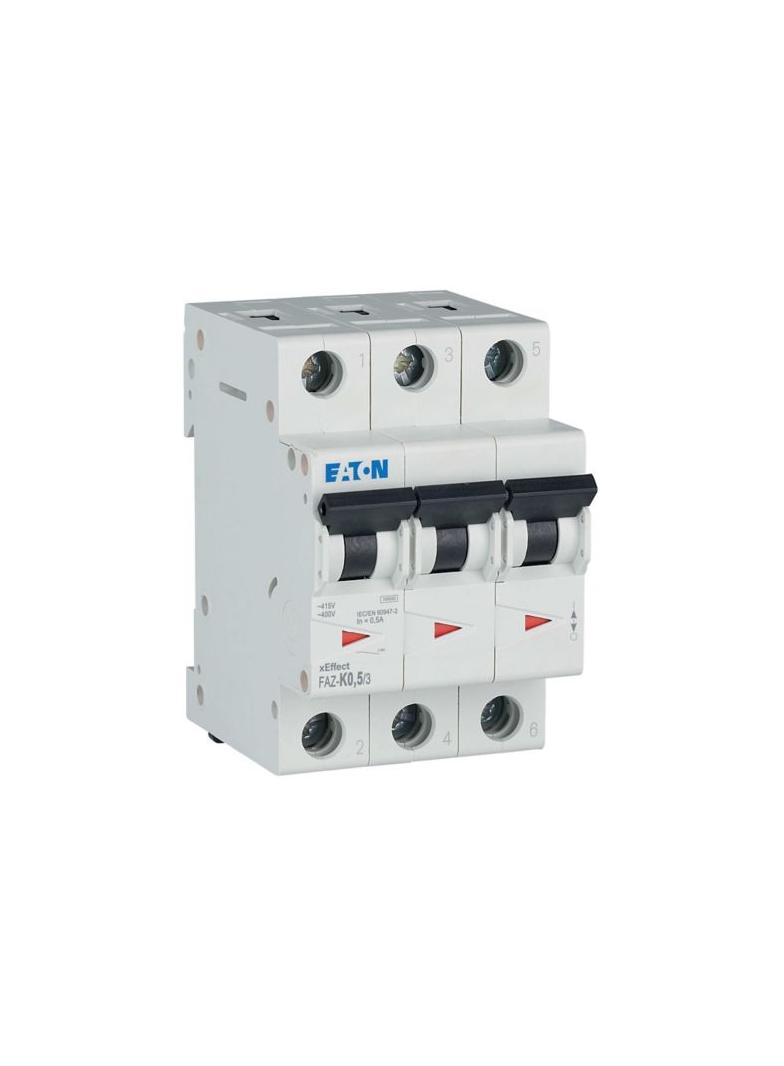 FAZ-K0,5/3 Wyłącznik nadprądowy 10kA K0,5A 3P 278901 EATON