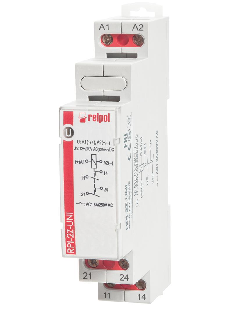 RPI-2Z-UNI Przekaźnik Instalacyjny