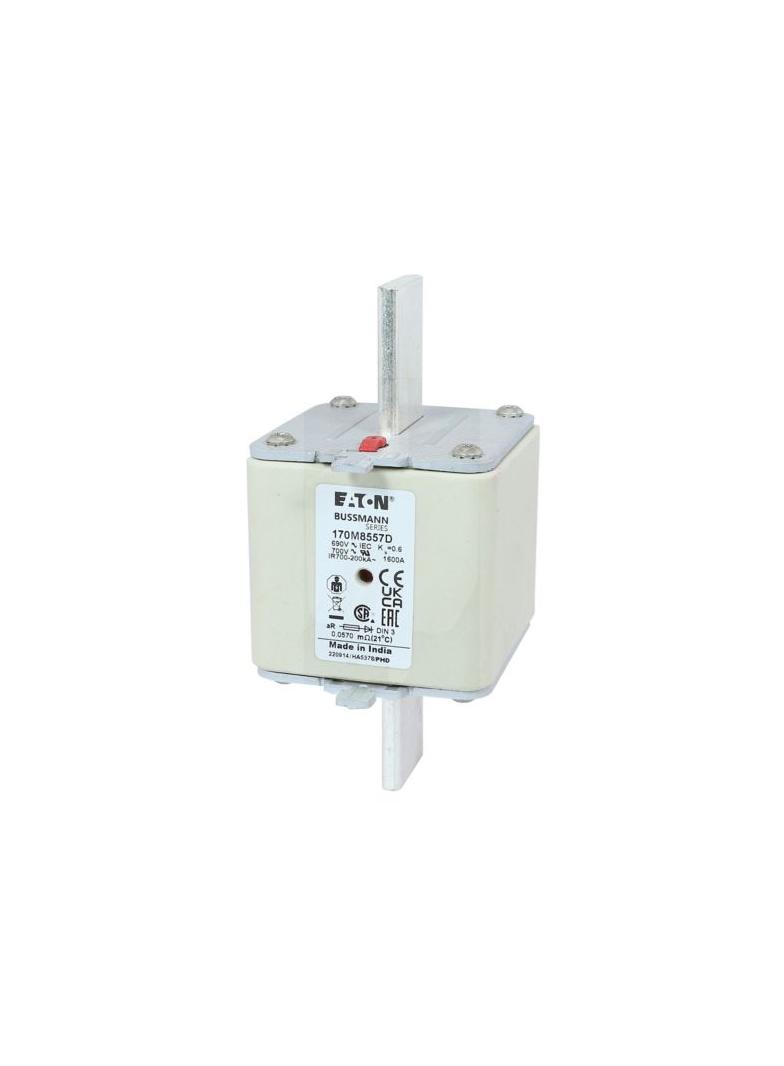 1600A 690V aR DIN 3 HSDNH FUSE Wkładka szybka 1600A AC 690V DIN 3 aR DIN IEC podwójny wskaź 170M8557